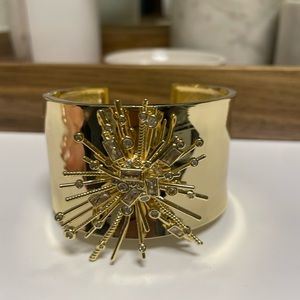Rhinestone burst cuff bracelet brand new - never worn